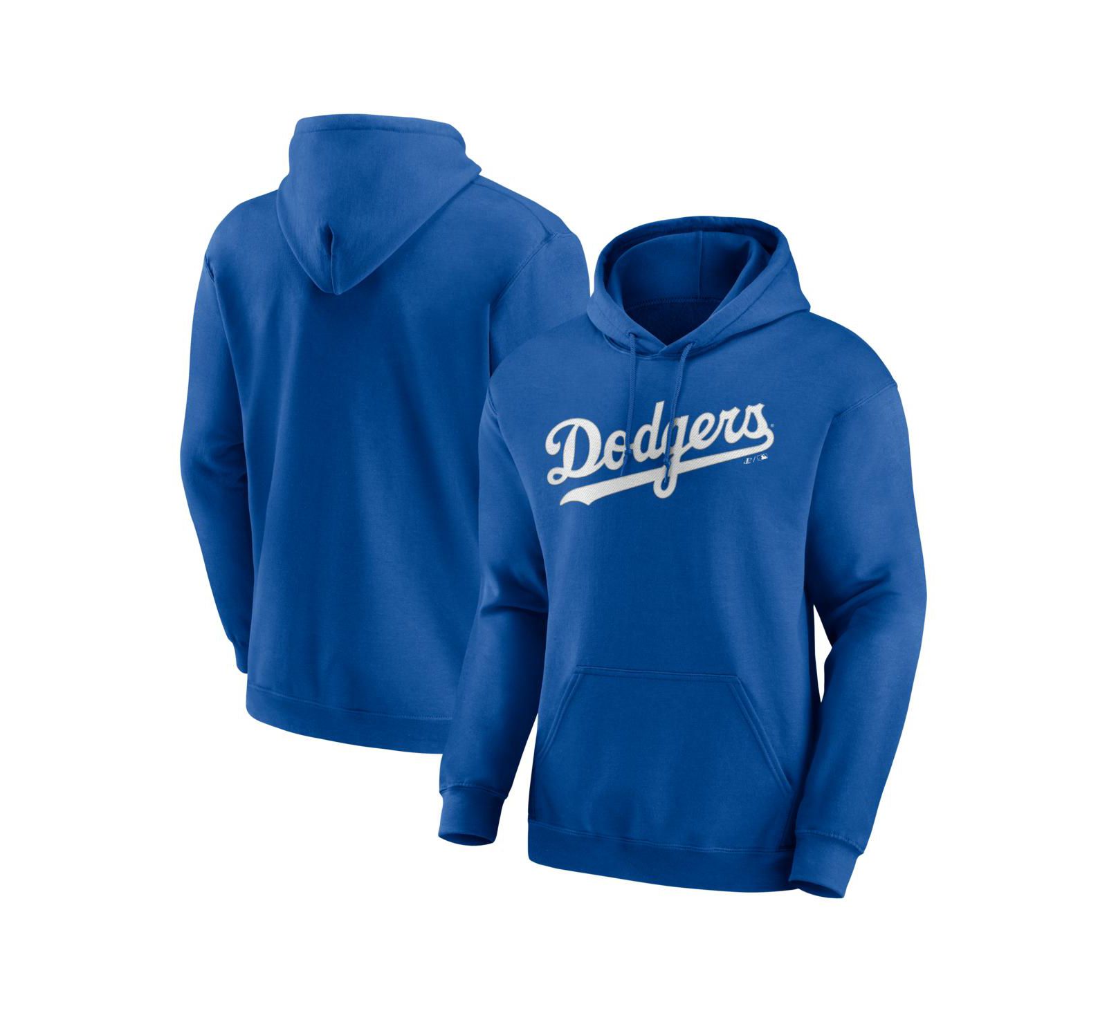Мужское худи Logo Athletic Royal Los Angeles Dodgers Wordmark Hoodie