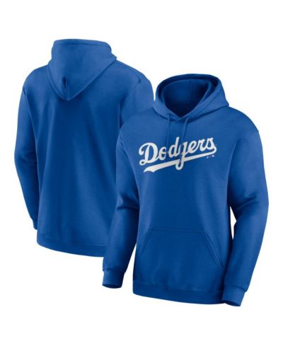 Мужское худи Logo Athletic Royal Los Angeles Dodgers Wordmark Hoodie