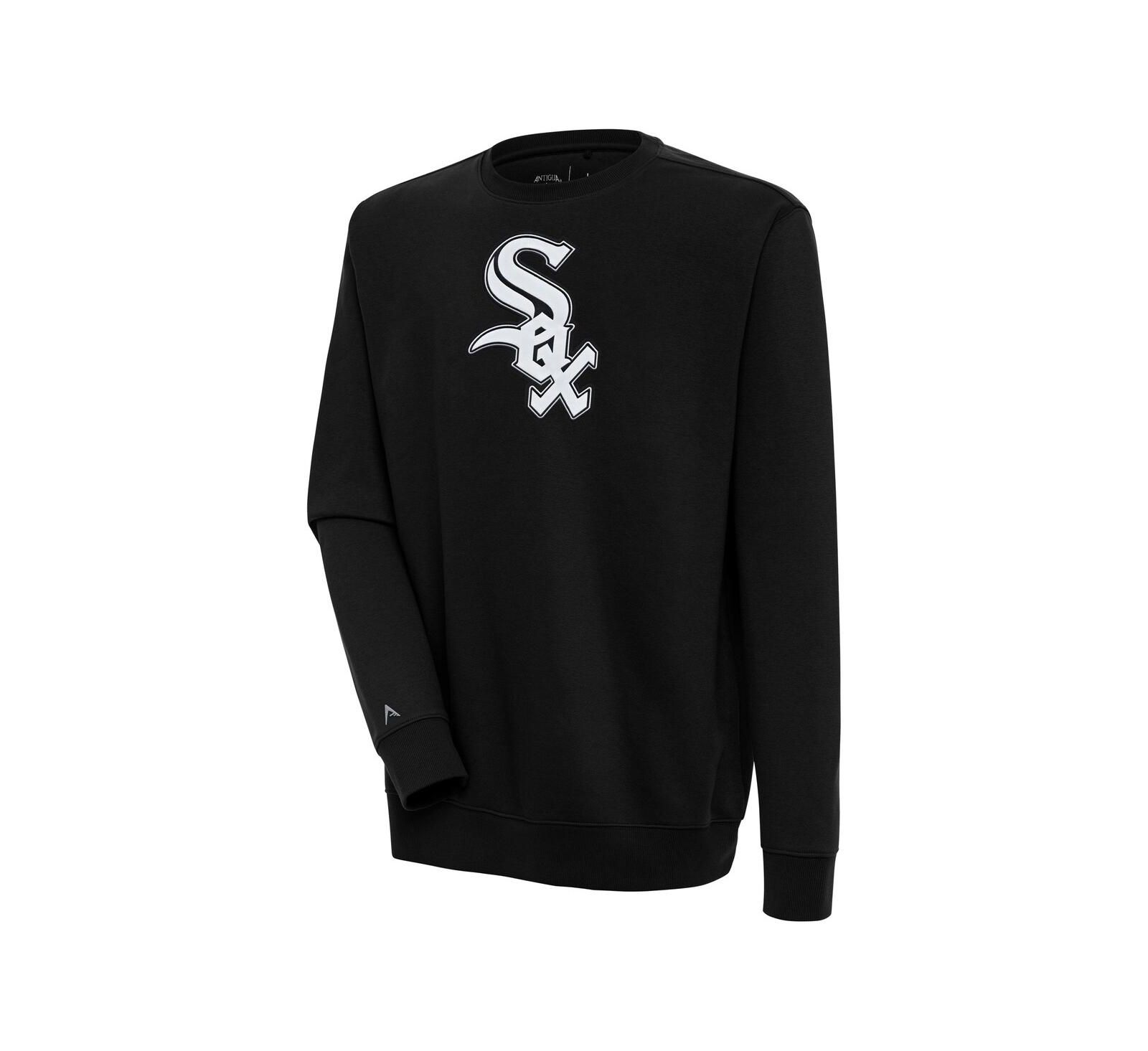 Мужское свитшот Antigua Black Chicago White Sox Victory Pullover
