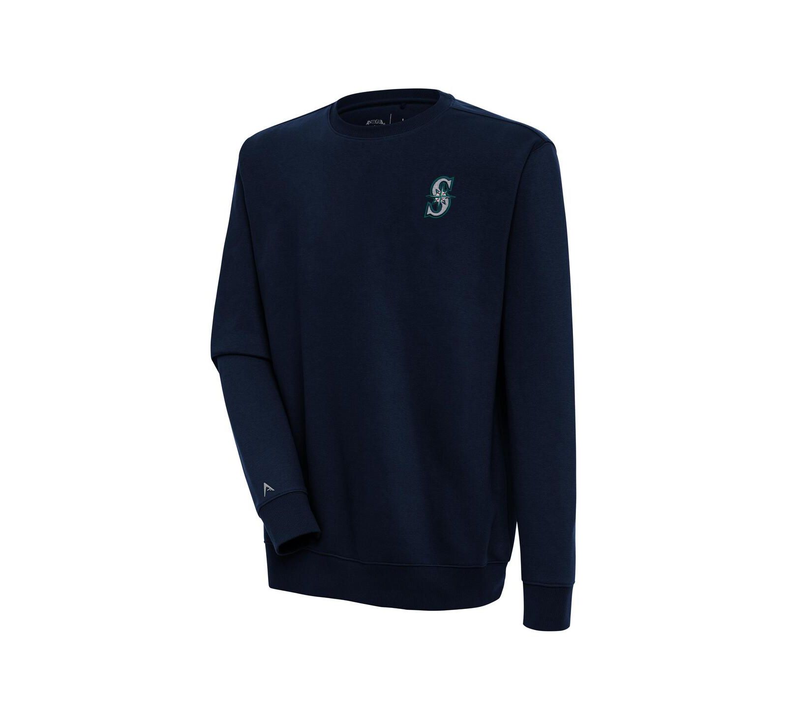 Мужская толстовка Antigua Seattle Mariners Victory Pullover, Navy