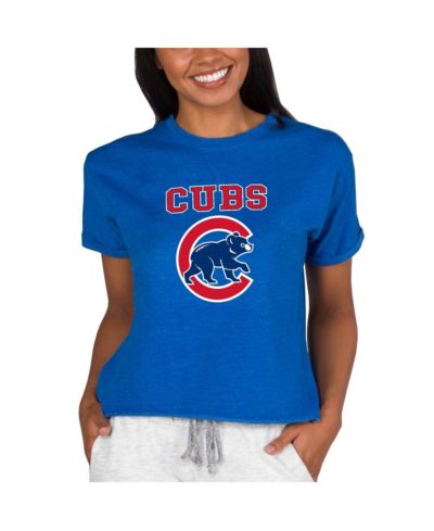 Женское свитшот-топ Concepts Sport Chicago Cubs, Royal