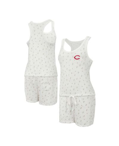 Женский трикотажный ромпер Concepts Sport Cream Cincinnati Reds Gardner Hacci