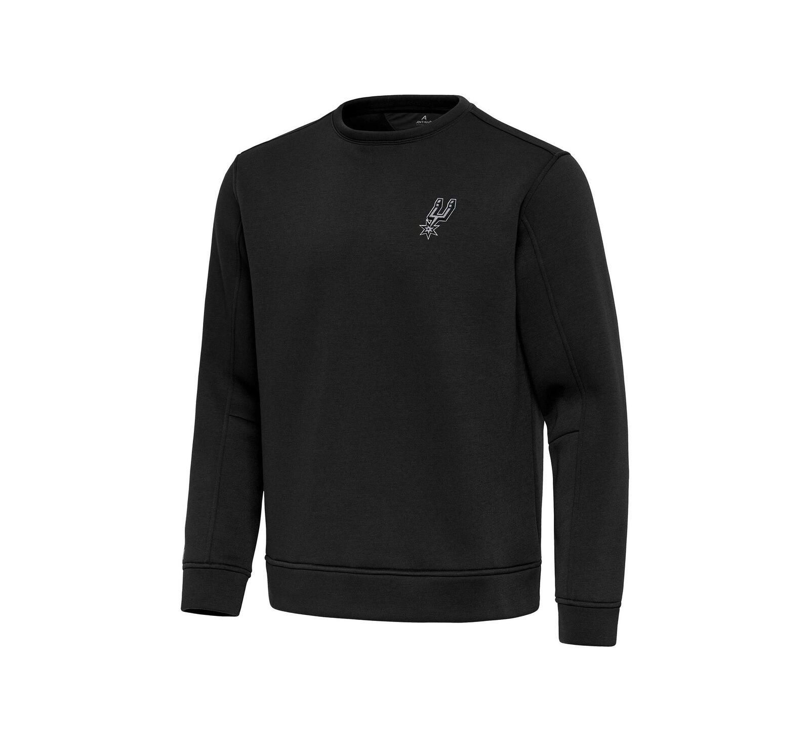 Antigua свитшот Men's Black San Antonio Spurs Pullover