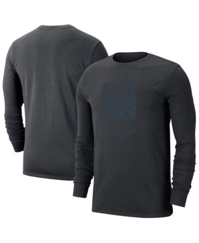 Nike Men's Black LA28 Summer Olympics Team Issue Velocity Dri-FIT Long Sleeve T-Shirt