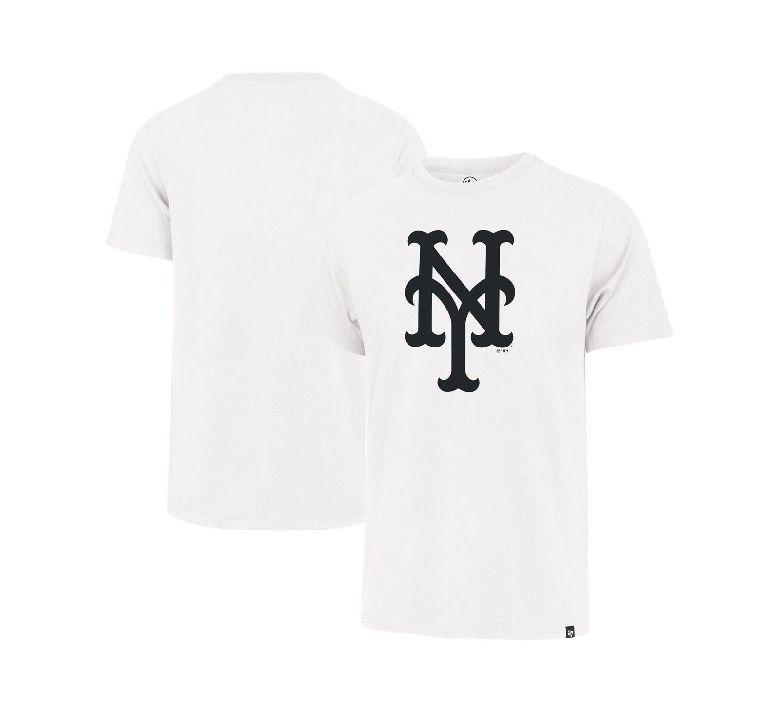 '47 Brand Men's White New York Mets Imprint Franklin T-Shirt