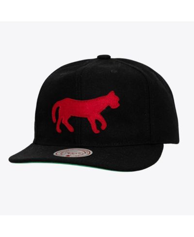 Mitchell & Ness Мужской и женский винтажный худи Detroit Tigers Black Melton Wool