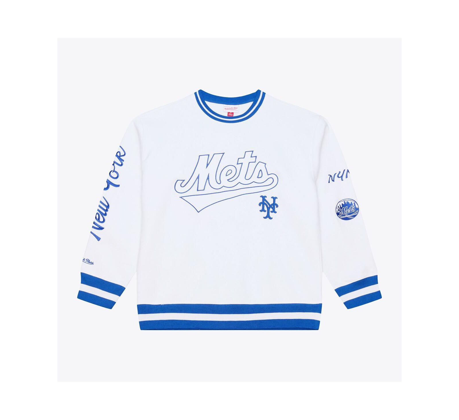 Мужской свитшот Mitchell & Ness New York Mets Arctic Fleece