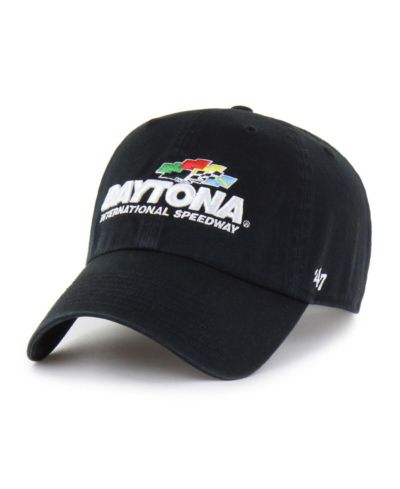 '47 Brand Men's Black NASCAR Daytona 500 Clean Up Adjustable Hat