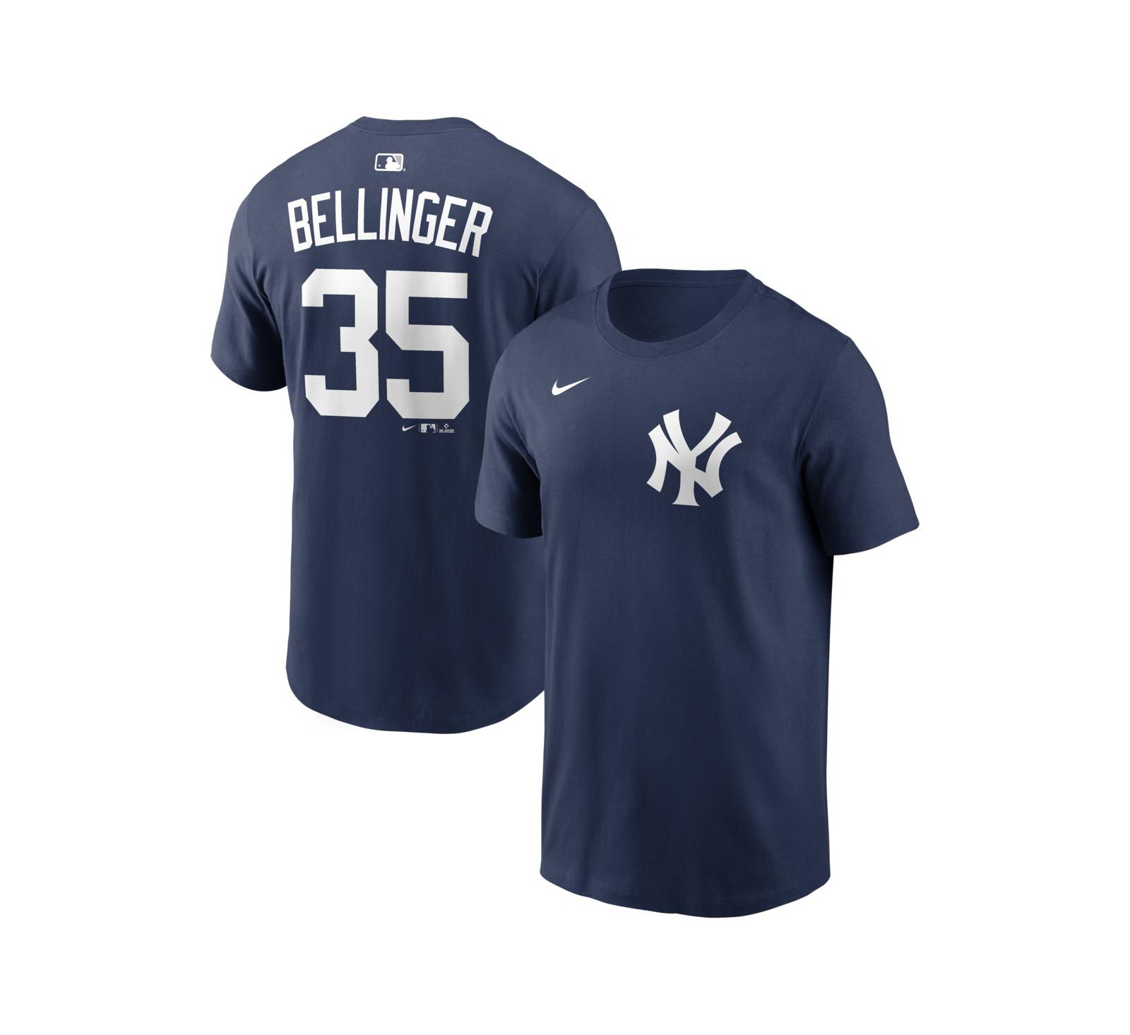 Nike Men's Cody Bellinger Navy New York Yankees Home Name & Number T-Shirt