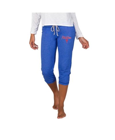 Concepts Sport Women's Royal Philadelphia Phillies Quest Knit Capri Pants