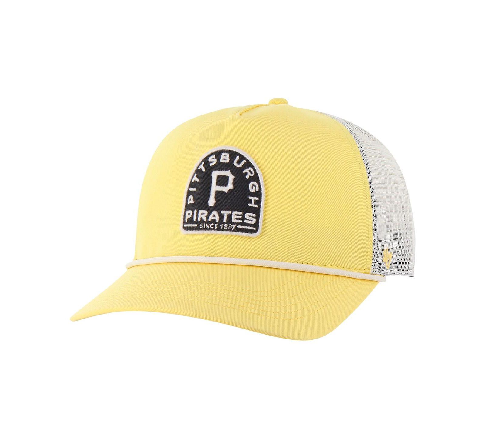 '47 Brand Men's Gold Pittsburgh Pirates Cypress Trucker Hitch Adjustable Hat