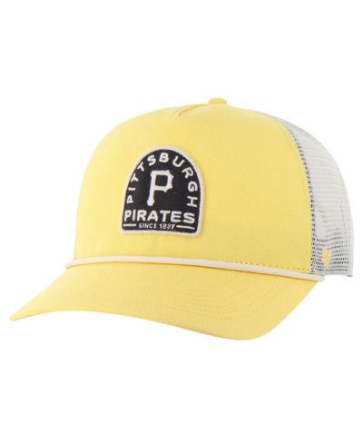 Мужская кепка '47 Brand Gold Pittsburgh Pirates Cypress Trucker Hitch Adjustable