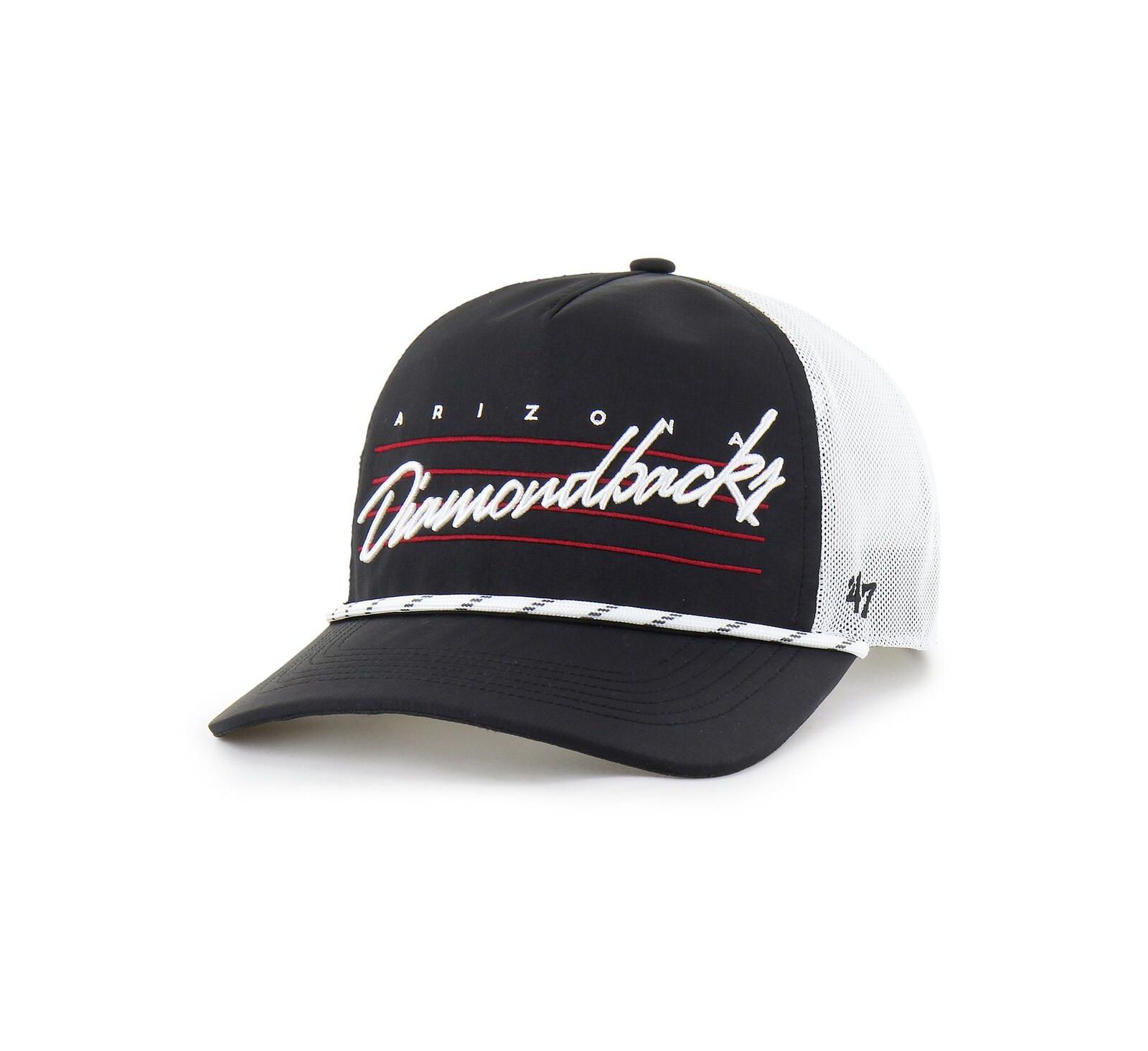 Мужская кепка '47 Brand Arizona Diamondbacks Brrr Downburst Mesh Hitch, регулируемая, черная