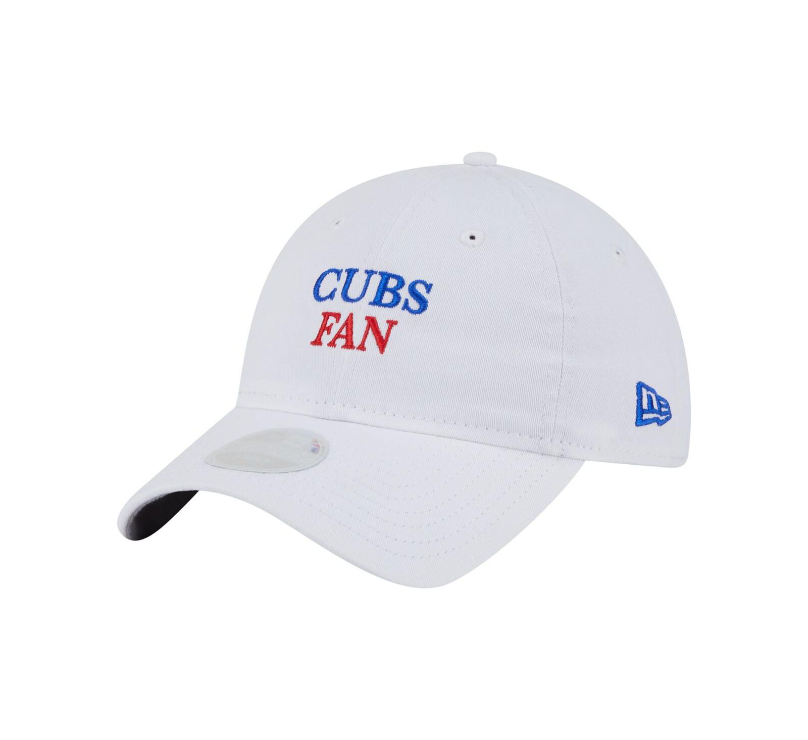 Женская белая кепка New Era Chicago Cubs Team Fan 9TWENTY