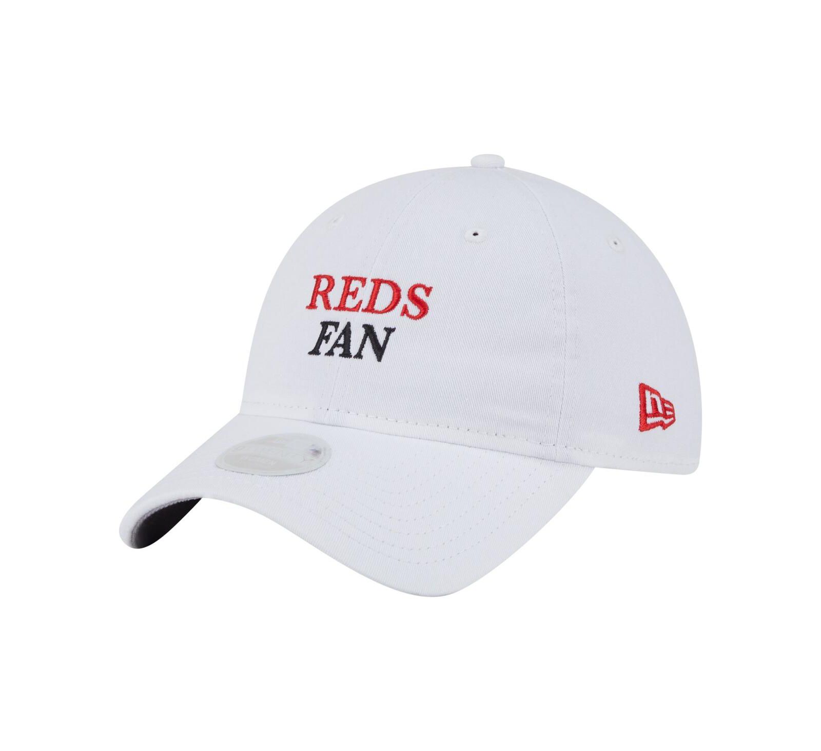 New Era Women's White Cincinnati Reds Team Fan 9TWENTY Adjustable Hat