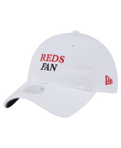 New Era Women's White Cincinnati Reds Team Fan 9TWENTY Adjustable Hat