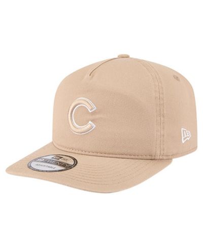 Мужская кепка New Era Light Beige Chicago Cubs Cam 19TWENTY Adjustable Hat