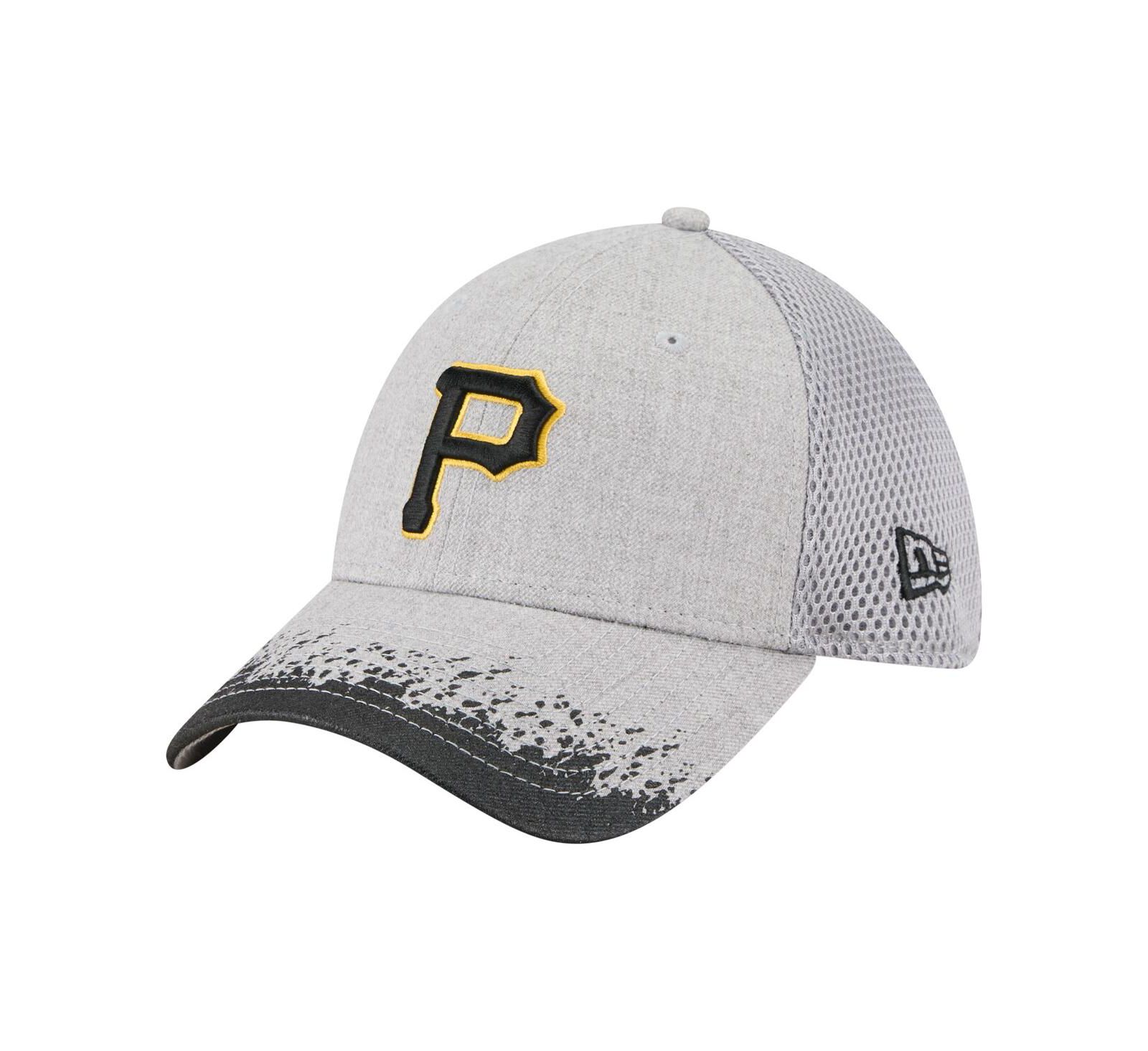 New Era Мужская кепка Pittsburgh Pirates Visor Paint Splatter 39THIRTY Flex