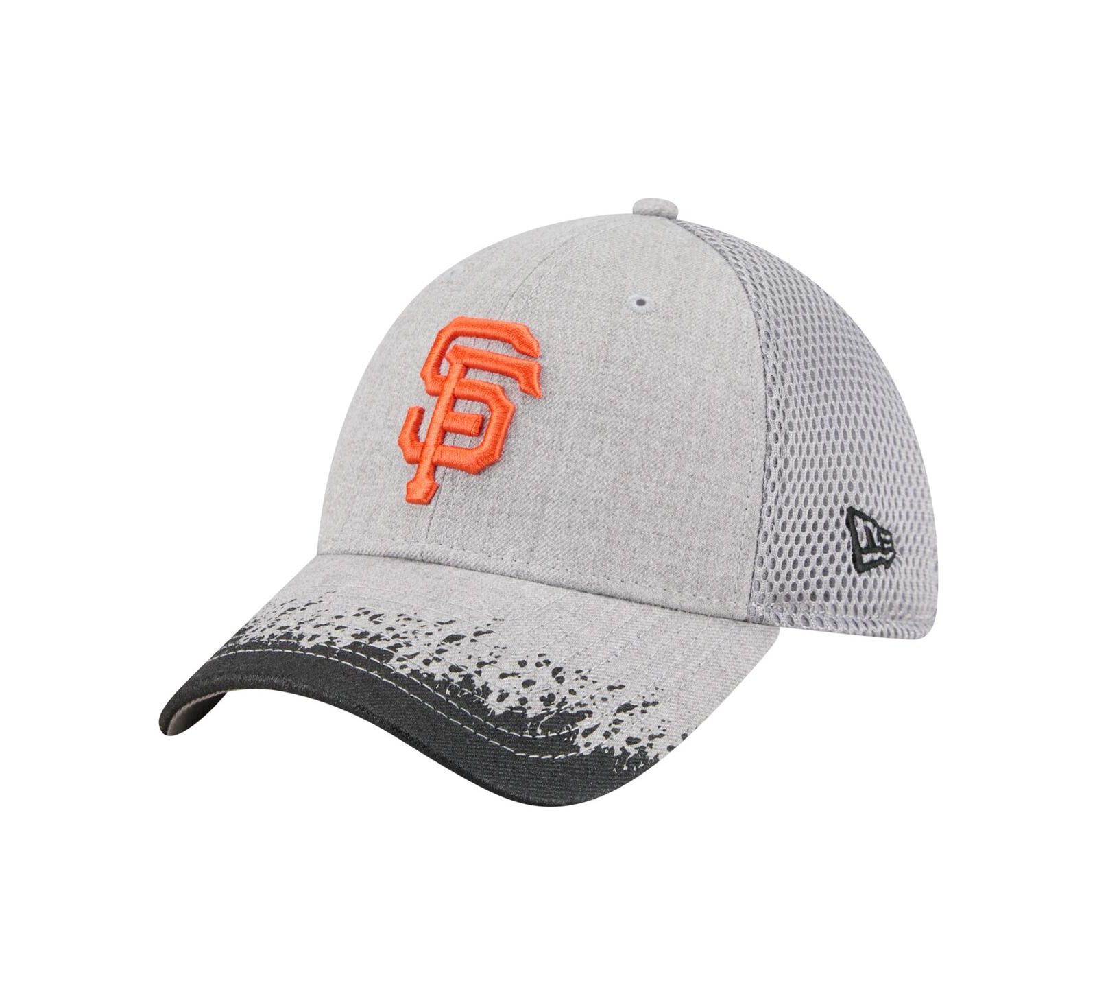 Мужская кепка New Era San Francisco Giants 39THIRTY Flex с эффектом брызг краски