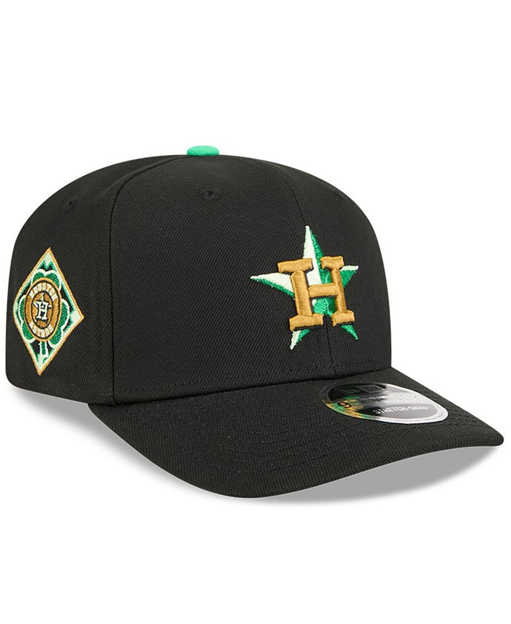 New Era Мужская кепка Houston Astros 2026 St. Patrick's Day 9SEVENTY Adjustable Black