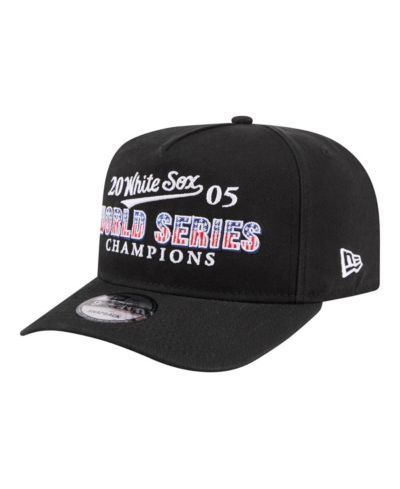 Кепка New Era Men's Black Chicago White Sox 2005 World Series Champions 9FIFTY A-Frame Snapback
