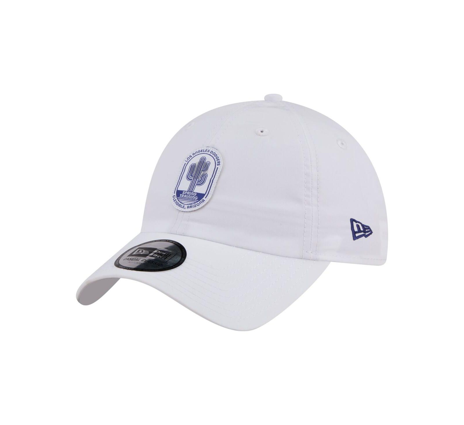 New Era Men's White Los Angeles Dodgers 2026 Spring Training Fan Pack Icon Casual Classic Adjustable Hat