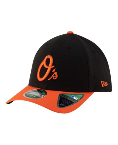 Мужская кепка New Era Black Baltimore Orioles Alternate Player Replica 39THIRTY M-Crown Flex