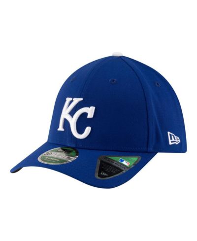 Мужская кепка New Era Royal Kansas City Royals Player Replica 39THIRTY M-Crown Flex
