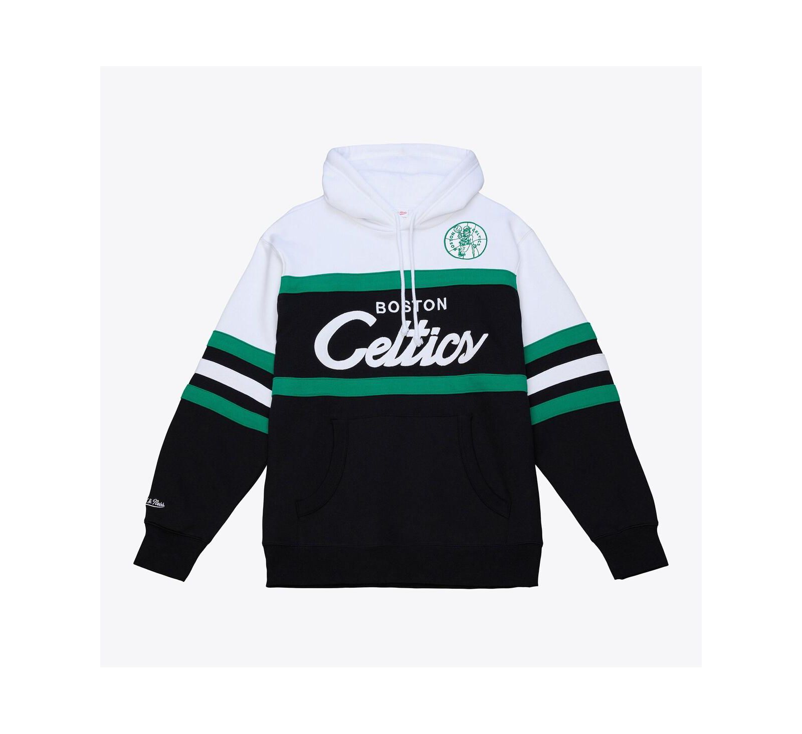 Мужской худи Mitchell & Ness Black Boston Celtics Head Coach