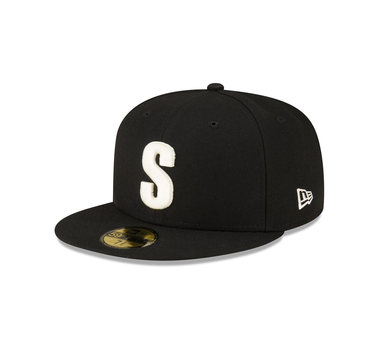 New Era Мужской Black Seattle Mariners Authentic Collection 59FIFTY Fitted Hat