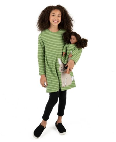 Bunny stripes green