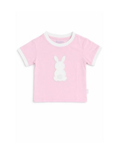 Bits & Bows Детская футболка для девочек с принтом Cottontail Bunny