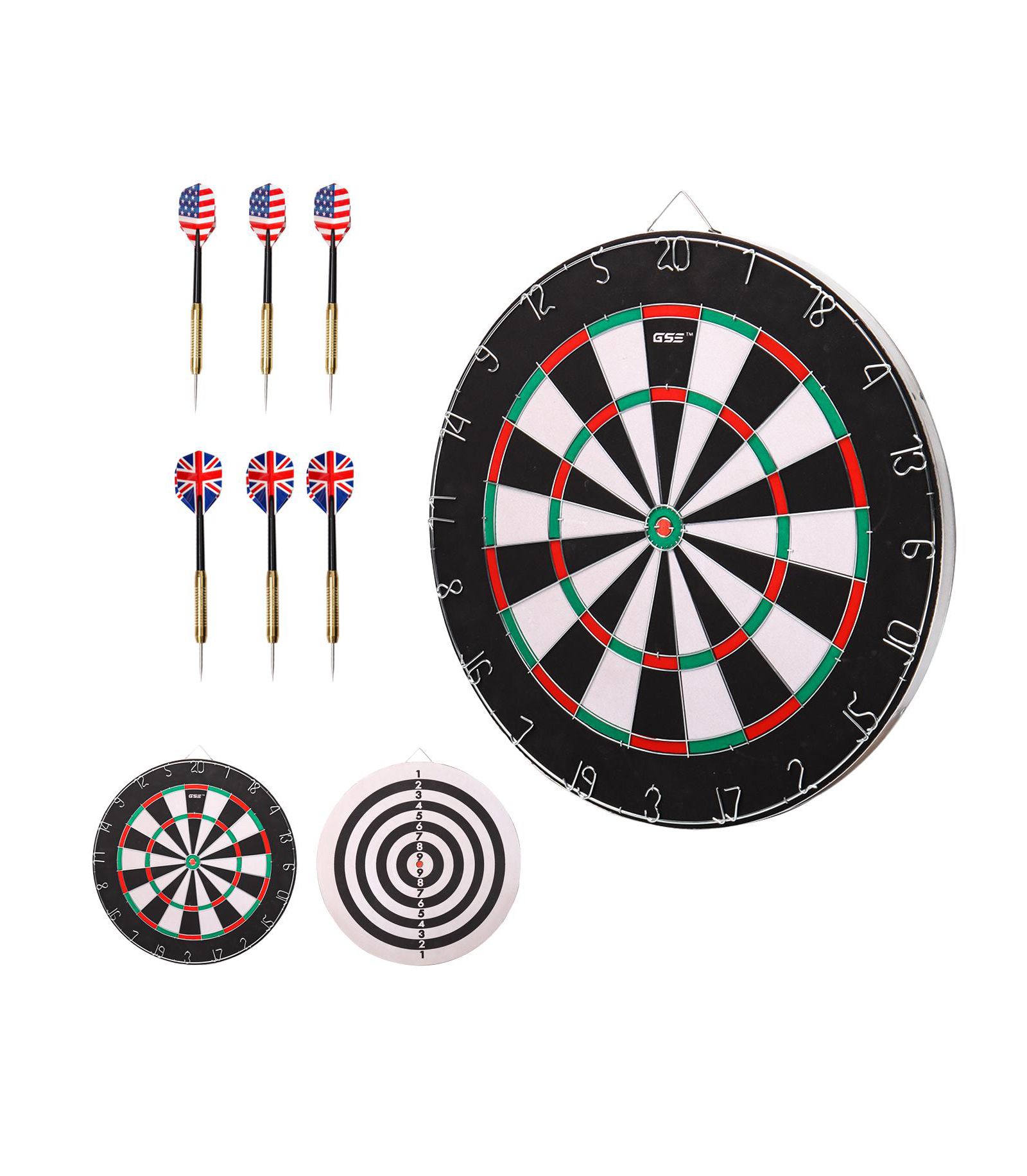 GSE Games & Sports Expert набор для дартса с флокингом, 18" x 1"