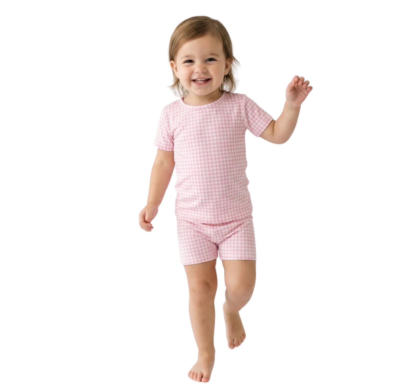 Motette Детский комплект пижам Sugar Gingham для девочек