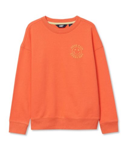 Happy face/bright orange