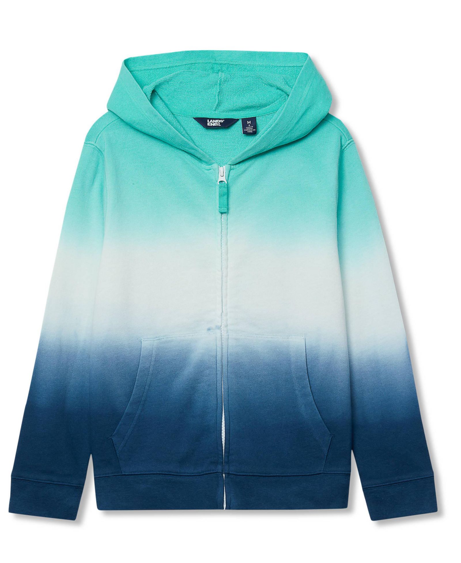 Худи Lands' End Boys Full Zip Hooded Sweatshirt