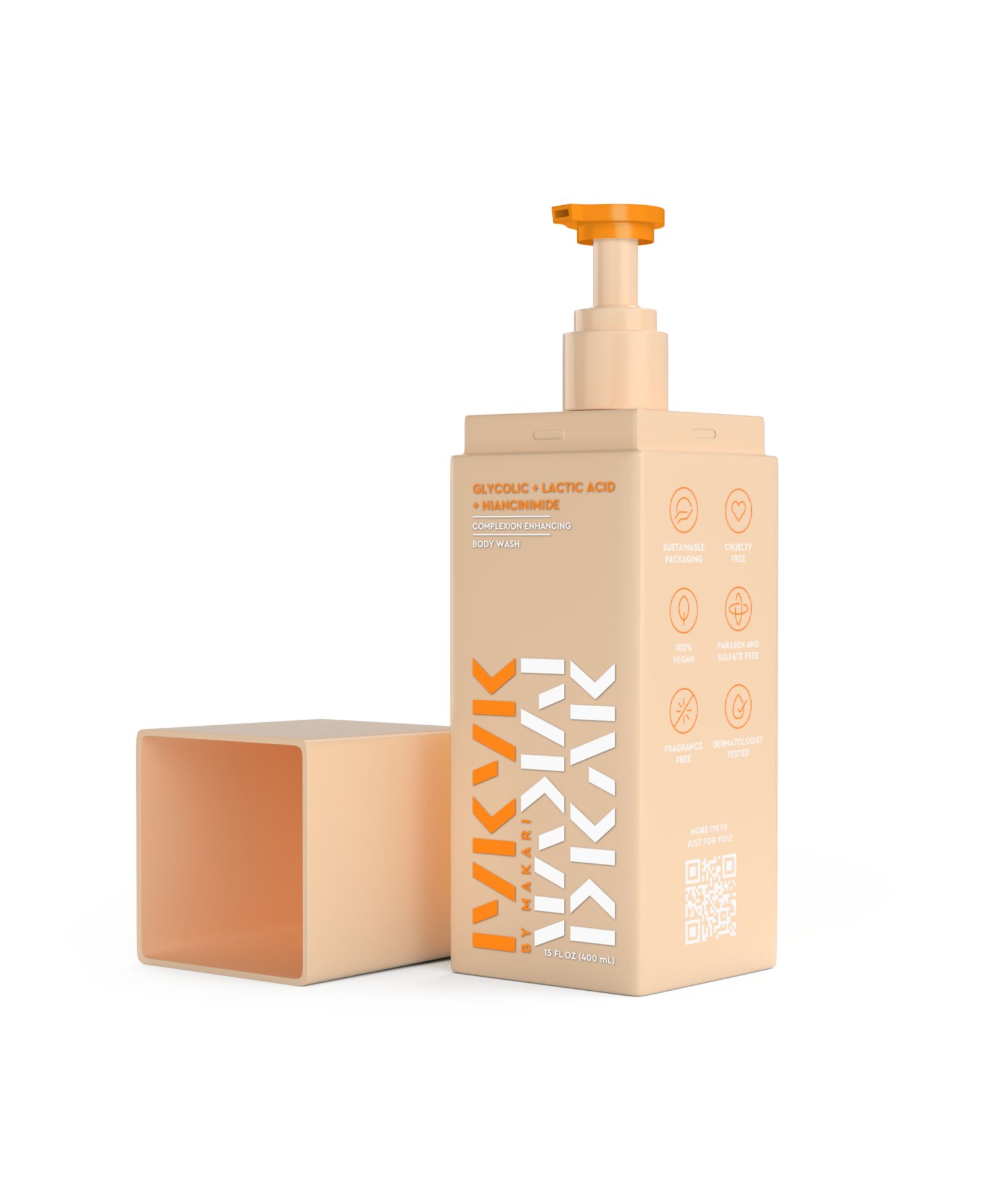 Гель для душа Makari Glycolic + Lactic Acid + Niacinamide