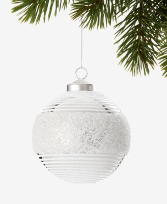 Елочная игрушка Holiday Lane «Iced Delight» в форме шара, эксклюзив Macy's