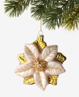 Рождественский шар Holiday Lane Enchanted Forest с цветами, эксклюзив Macy's
