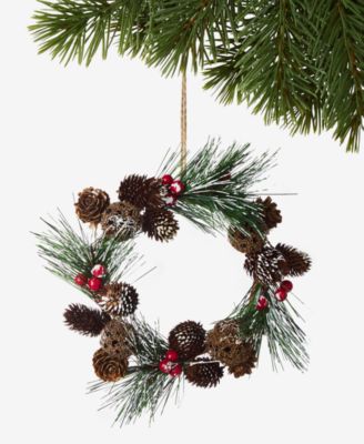 Holiday Lane Украшение в виде шишки и венка, эксклюзив Macy's
