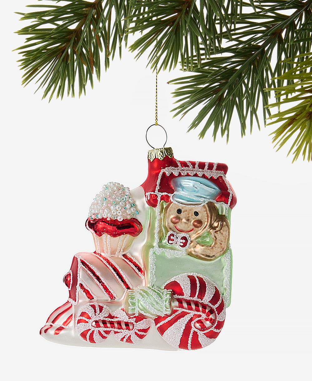 Рождественский орнамент Holiday Lane Nutcracker Sweets Train, эксклюзив Macy's