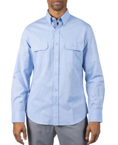 Мужская рубашка Tailorbyrd Signature Chambray, с длинным рукавом