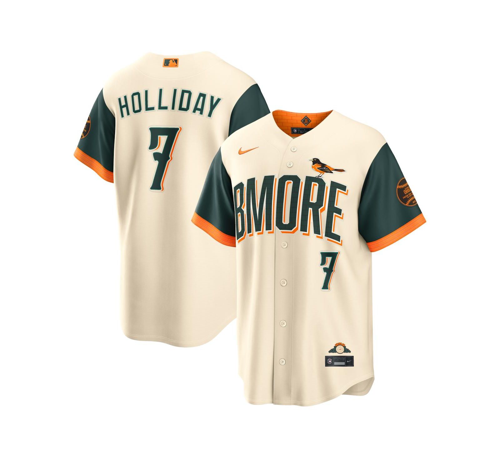 Nike Мужская джерси Baltimore Orioles 2026 City Connect с Jackson Holliday