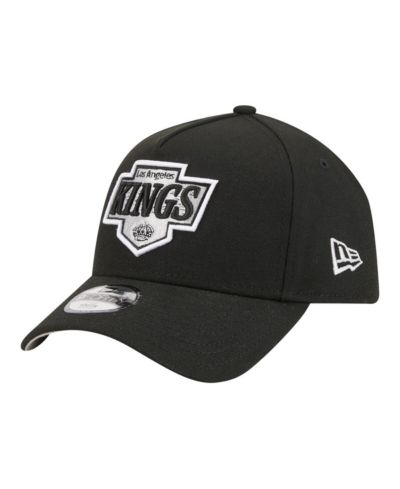 Регулируемая кепка New Era 9FORTY A-Frame для мальчиков и девочек, черная Los Angeles Kings