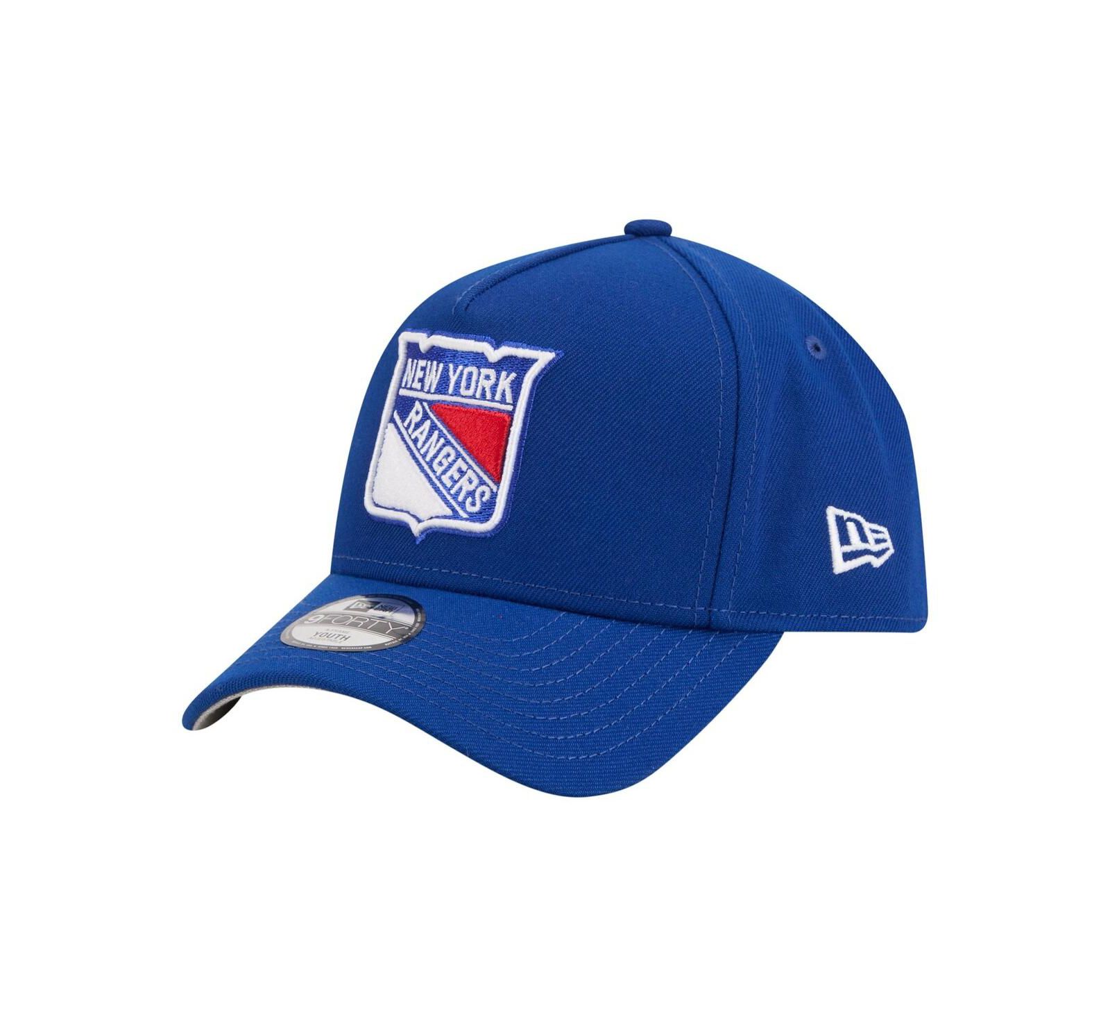 Детская кепка New Era New York Rangers 9FORTY A-Frame регулируемая, синяя