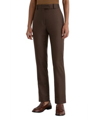 REISS Women's Derby Slim Wool-Blend Trouser