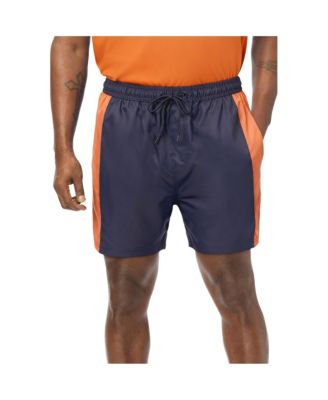 KingSize Men's Contrast Swim Shorts With Super Stretch Liner