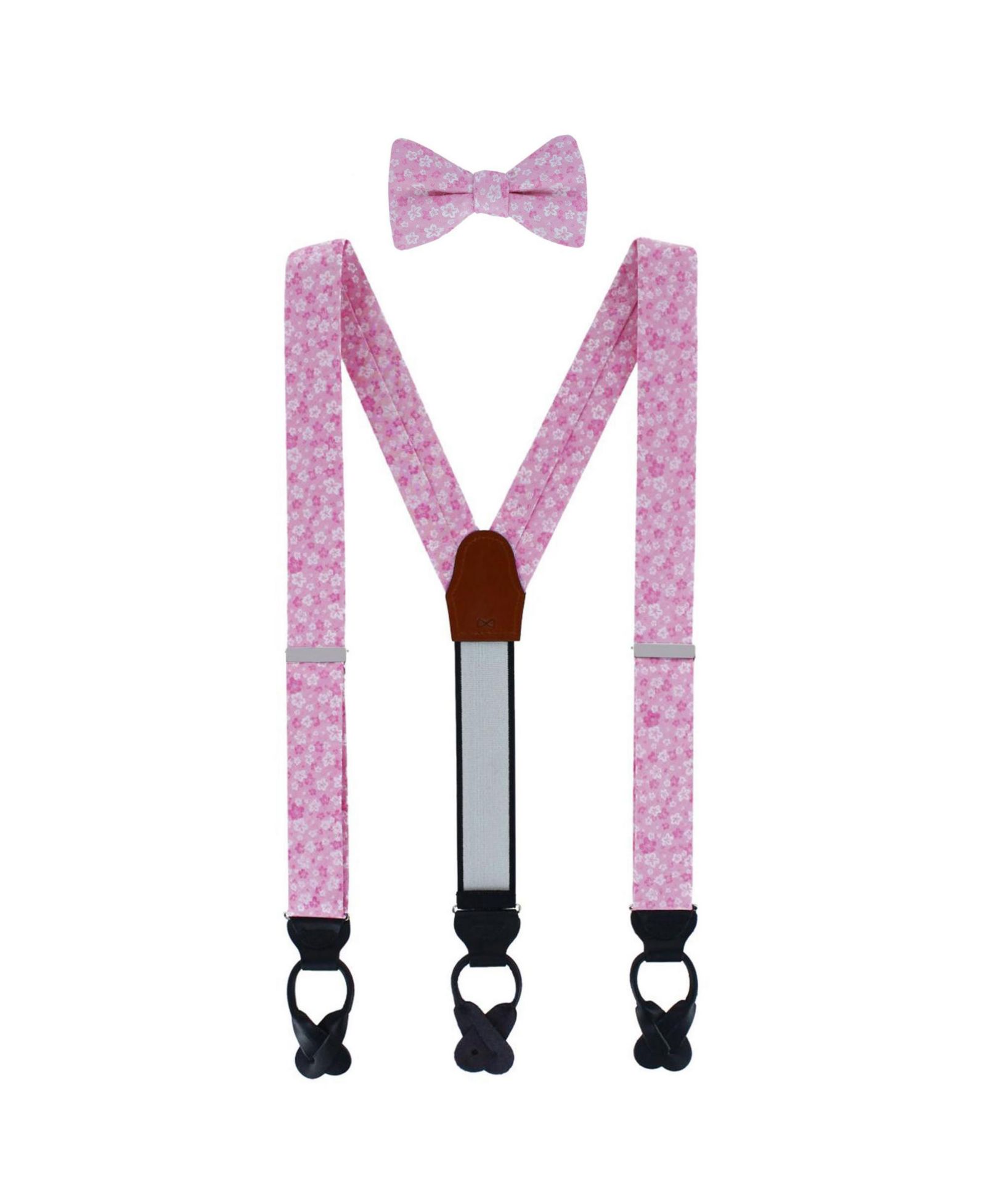 Набор TRAFALGAR Men's Hanami Cherry Blossom Burst Подтяжки и галстук-бабочка