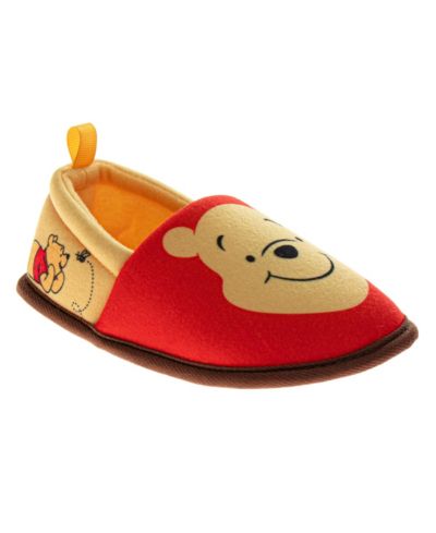 Disney Winnie the Pooh Детские тапочки из плюша, теплые и мягкие