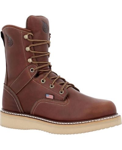 GEORGIA BOOT Men's USA SPR Wedge Work Boot